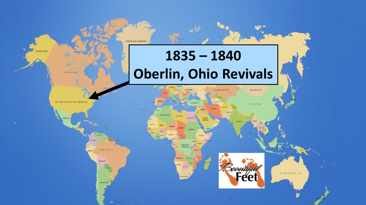 18351840 Revivals in Oberlin, Ohio BEAUTIFUL FEETBEAUTIFUL FEET