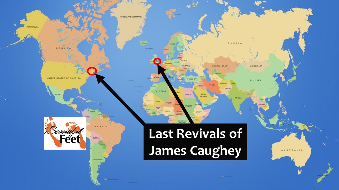1847-1865 Final Revivals of James Caughey (over 11 locations ...