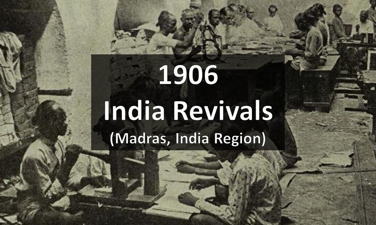 1906 India Revivals IX (8 Locations)